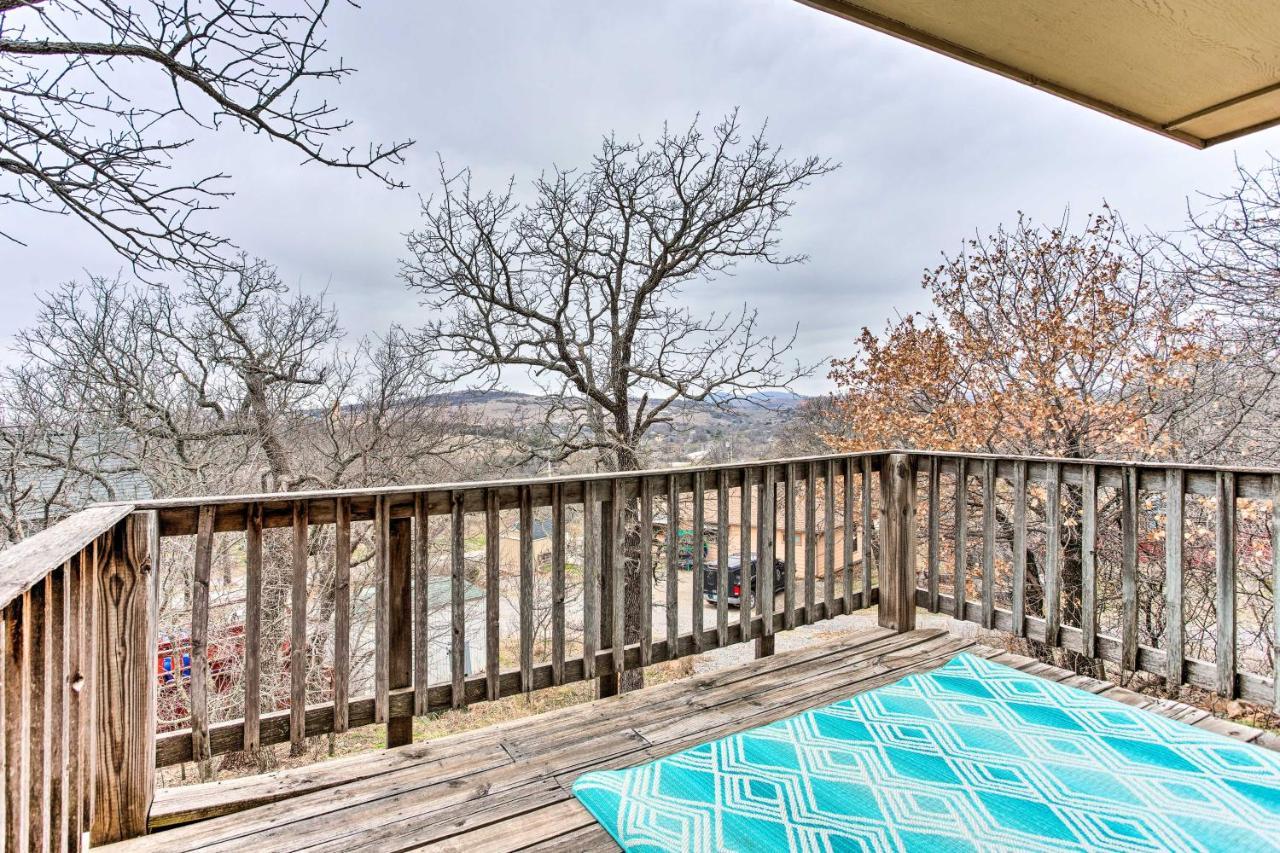 Medicine Park Cabin Rental With Mountain View Dış mekan fotoğraf