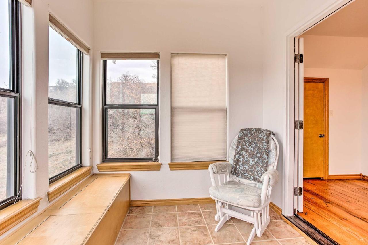 Medicine Park Cabin Rental With Mountain View Dış mekan fotoğraf