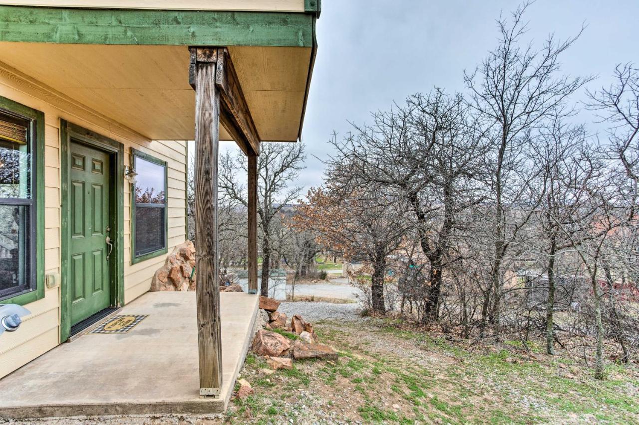 Medicine Park Cabin Rental With Mountain View Dış mekan fotoğraf