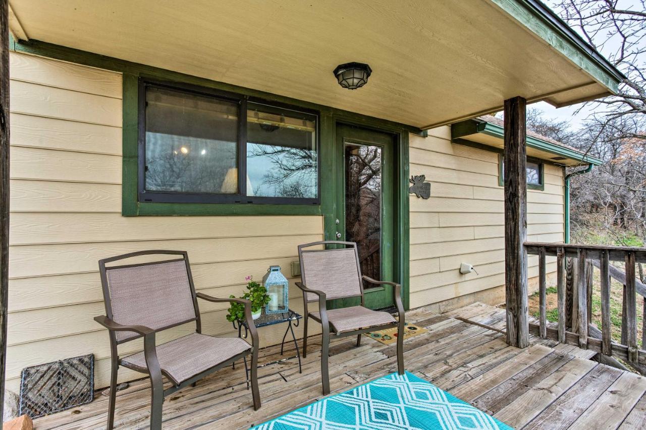 Medicine Park Cabin Rental With Mountain View Dış mekan fotoğraf